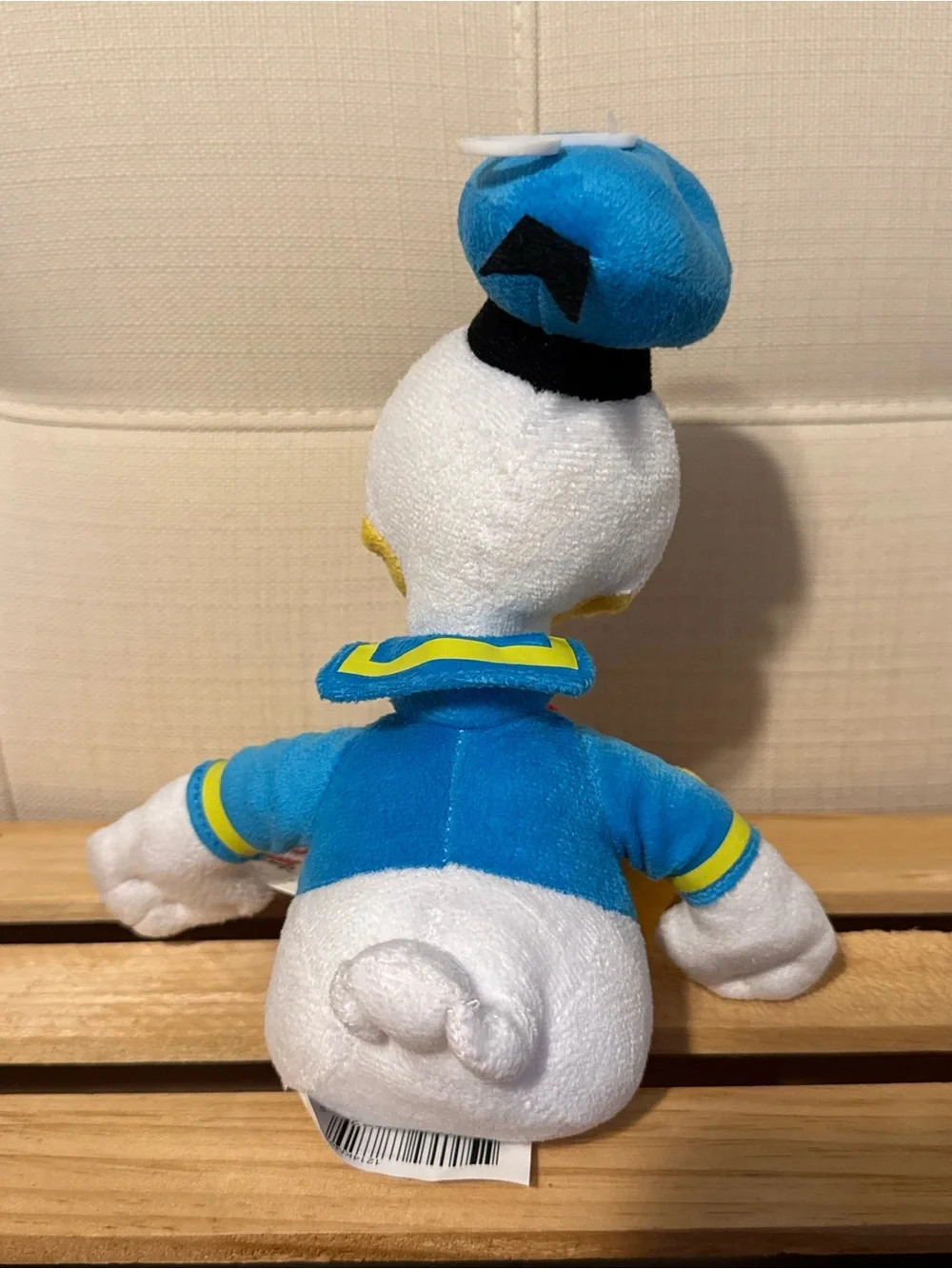 Disney Donald Duck Plush - Blue, Yellow, White with Red Bow
